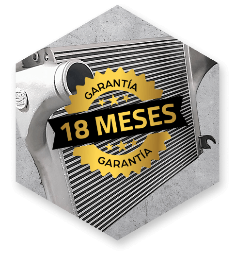 Intercooler de coche con garantía de 18 meses